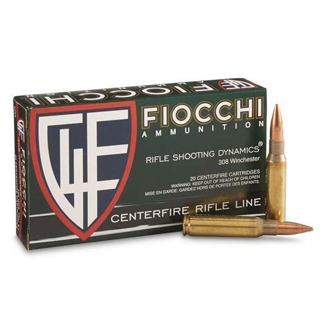 fiocchi rifle ammunition